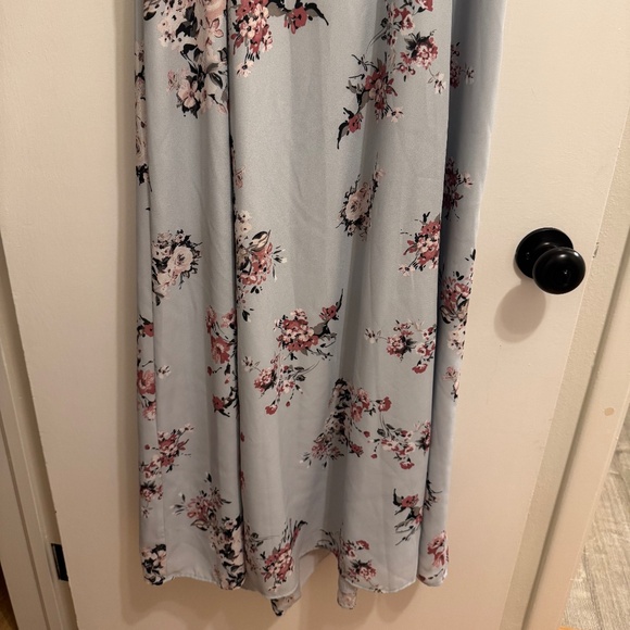 WAYF | Angelina Slit Wrap Dress - Picture 4 of 6